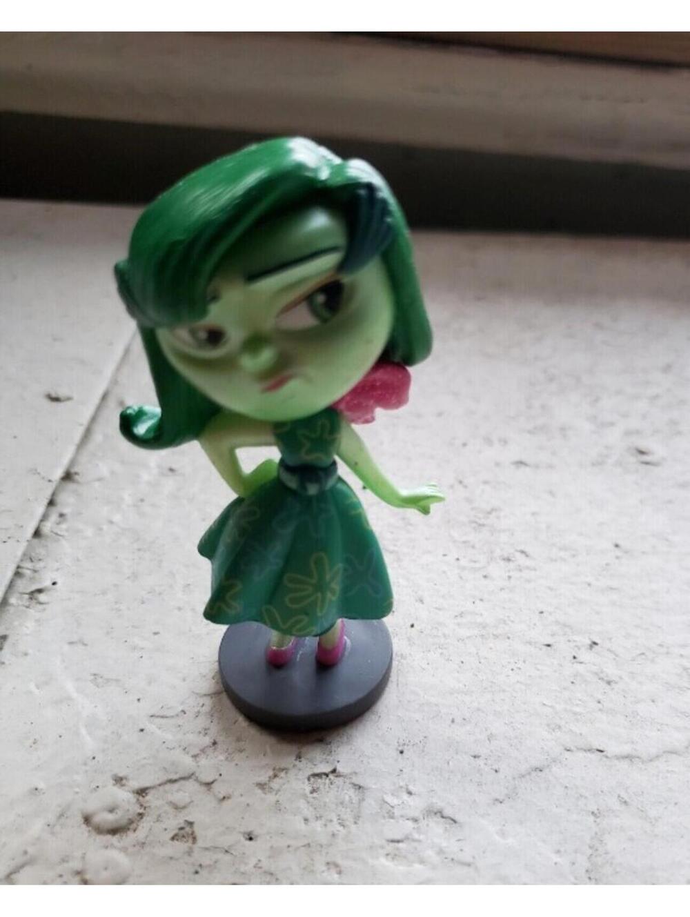 Disney Pixar Inside Out DISGUST Green Girl Action Figure Mini PVC Figure